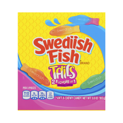 Swedish Fish Tails, 102g Swedish Fish Tails, 102g