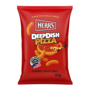 Herr's Herr's Deep Dish Pizza Cheese Curls, 113g