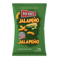Herr's Jalapeno Cheese Curls, 113g