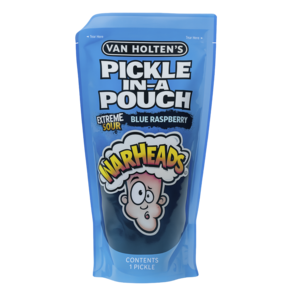 Van Holten's Van Holten's Warhead Blue Raspberry Extreme Sour Pickle Van Holten's Van Holten's Warhead Blue Raspberry Extreme Sour Pickle