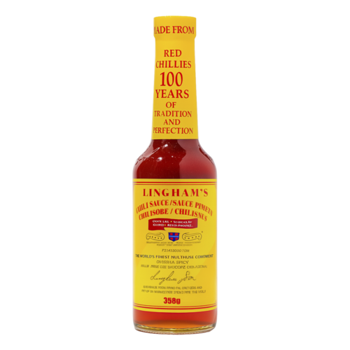 Lingham's Lingham's Chilli Sauce Extra Hot, 358g Lingham's Lingham's Chilli Sauce Extra Hot, 358g
