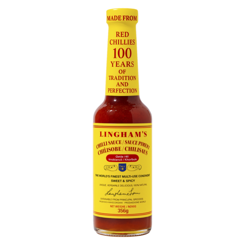 Lingham's Lingham's Chilli Garlic Sauce, 358g Lingham's Lingham's Chilli Garlic Sauce, 358g