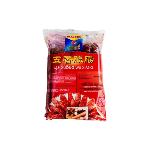 Oriental Kitchen Oriental Kitchen Chinese Sausage Lap Cheung 5-Spice Flavour, 500g Oriental Kitchen Oriental Kitchen Chinese Sausage Lap Cheung 5-Spice Flavour, 500g
