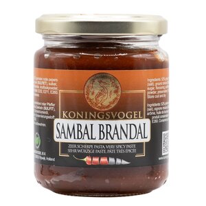 Koningsvogel koningsvogel Sambal Brandal, 280g