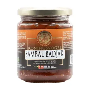 Koningsvogel Koningsvogel Sambal Badjak, 280g