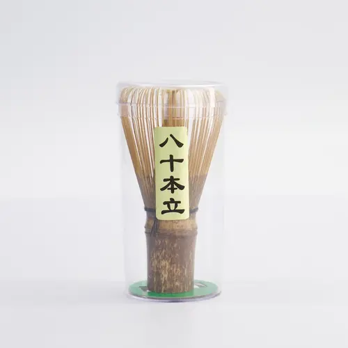 Matcha Whisk (Chasen) 6x11cm Black Bamboo