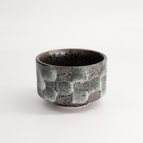Matcha Bowl Gray Tetsu Glaze, 11.5x7.5cm Matcha Bowl Gray Tetsu Glaze, 11.5x7.5cm