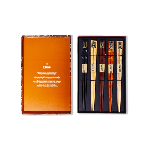 Tokyo Design Studio Wooden Chopstick Gift Set – Koi Carp Tokyo Design Studio Wooden Chopstick Gift Set – Koi Carp