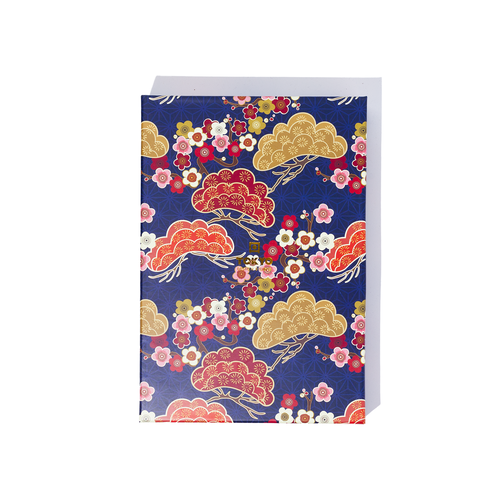 Tokyo Design Studio Wooden Chopstick Gift Set Cherry Blossom Blue