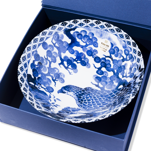 Tokyo Design Studio Ramen/Salad Bowl Gift Set Hawk, Ø25.2x7.7cm Tokyo Design Studio Ramen/Salad Bowl Gift Set Hawk, Ø25.2x7.7cm