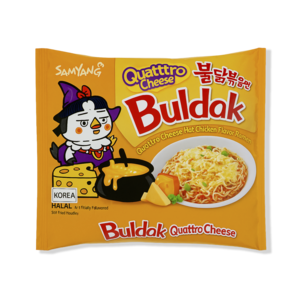 Buldak Quattro Cheese Ramen, 140g
