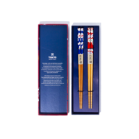 Bamboo Chopstick Gift Set Flower