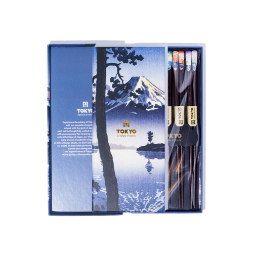 Tokyo Design Studio Wooden Chopstick Gift Set Fuji Tokyo Design Studio Wooden Chopstick Gift Set Fuji
