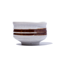 Sake/Matcha Cup Kobiki Nuriwake White, 120ml