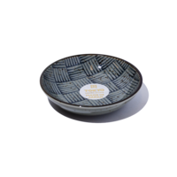 Japanese Sauce Bowl Monoyaki Blue, 10.2x2.5cm