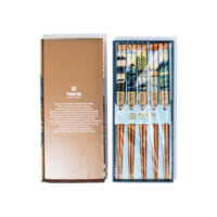 Wooden Chopstick Gift Set Fuji Top