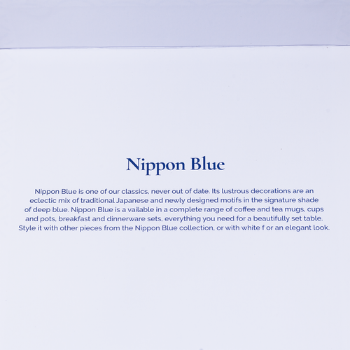 Tokyo Design Studio 6-Delige Japanse Sushi Gift Set - Nippon Blue - Lines/Dots Tokyo Design Studio 6-Delige Japanse Sushi Gift Set - Nippon Blue - Lines/Dots