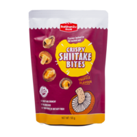 BaiShanZu Crispy Shiitake Bites, Truffle Flavor, 50g