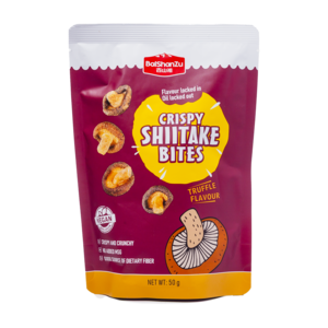 BaiShanZu Crispy Shiitake Bites, Truffle Flavor, 50g