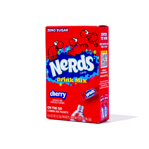 Nerds Nerds Candy Drink Mix Cherry, 6x2.7g Nerds Nerds Candy Drink Mix Cherry, 6x2.7g