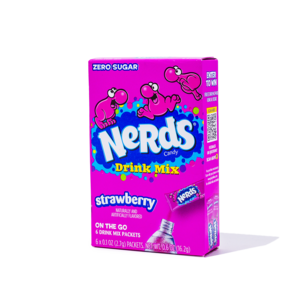 Nerds Nerds Candy Drink Mix Strawberry, 6x2.7g
