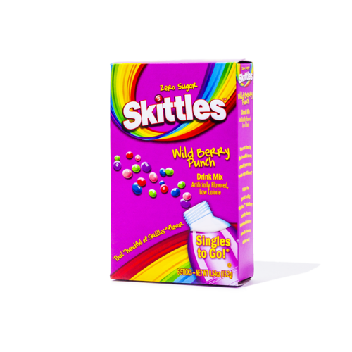 Skittles Skittles Wild Berry Punch Drink Mix, 6x2.53g Skittles Skittles Wild Berry Punch Drink Mix, 6x2.53g