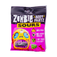 Zombie Body Partz Sours Gummies, 35g