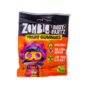 Zombie Body Partz Fruit Gummies, 35g