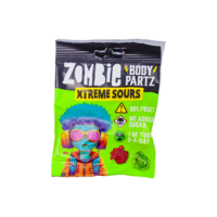 Zombie Body Partz Xtreme Sours Gummies, 35g