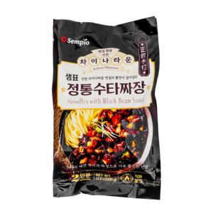 Sempio Sempio Noodles with Black Bean Sauce, 640g