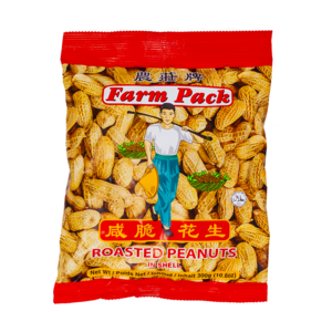 Farm Pack Roasted Peanuts in Shell, 300g
