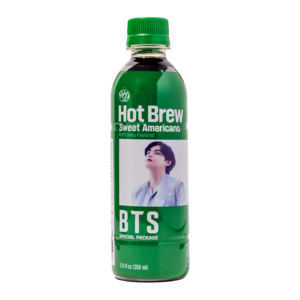 HY HY BTS Hot Brew Sweet Black Coffee, 350ml