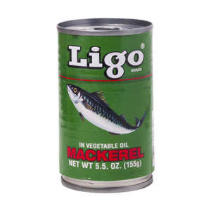 Ligo Ligo Mackerel in Vegetable Oil, 155g Ligo Ligo Mackerel in Vegetable Oil, 155g