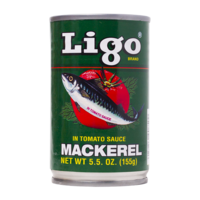 Ligo Mackerel in Tomato Sauce, 155g