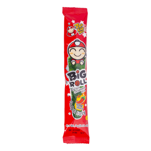 Tao Kae Noi Tao Kae Noi Spicy Big Roll Seaweed Snack, 3g Tao Kae Noi Tao Kae Noi Spicy Big Roll Seaweed Snack, 3g