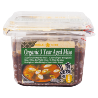 Hikari Miso Organic 3 Year Ages Miso Paste, 400g