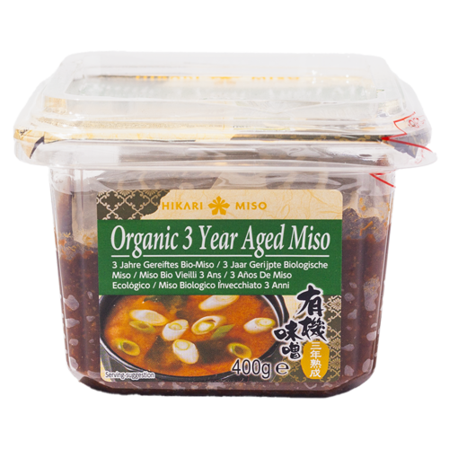 Hikari Hikari Miso Organic 3 Year Ages Miso Paste, 400g Hikari Hikari Miso Organic 3 Year Ages Miso Paste, 400g
