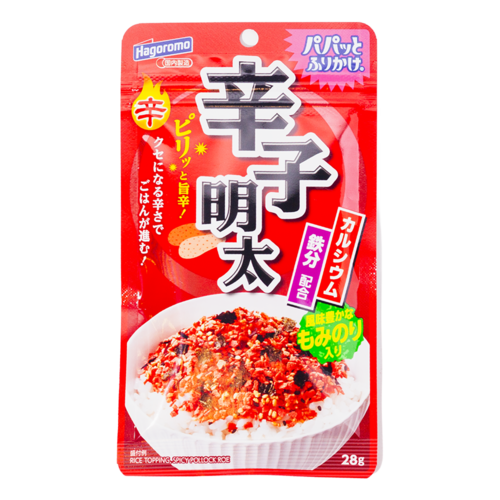 Hagomoro Hagoromo Pappato Kabeljau-Geschmack Furikake, 28g Hagomoro Hagoromo Pappato Kabeljau-Geschmack Furikake, 28g