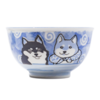 Kawaii Rice Bowl Shiba-Dog, 400ml