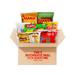 Tjin's Toko Selected Instant Noodles Box Tjin's Toko Selected Instant Noodles Box