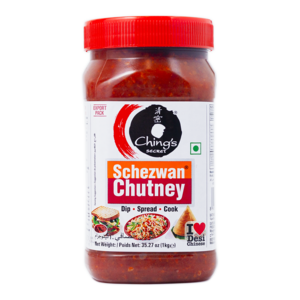 Ching's Secret Ching's Secret Desi Chinese Schezwan Chutney, 1kg Ching's Secret Ching's Secret Desi Chinese Schezwan Chutney, 1kg