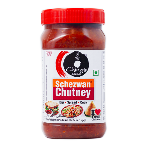 Ching's Secret Ching's Secret Desi Chinese Schezwan Chutney, 1kg Ching's Secret Ching's Secret Desi Chinese Schezwan Chutney, 1kg