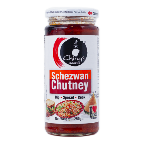 Ching's Secret Ching's Secret Desi Chinese Schezwan Chutney, 250g Ching's Secret Ching's Secret Desi Chinese Schezwan Chutney, 250g