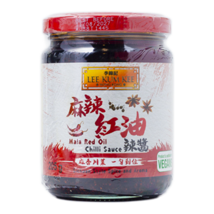Lee Kum Kee Lee Kum Kee Mala Red Chilli Oil, 205g Lee Kum Kee Lee Kum Kee Mala Red Chilli Oil, 205g