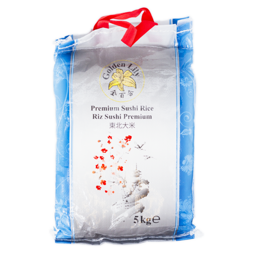 Golden Lily Premium Sushi Rice, 5kg Golden Lily Premium Sushi Rice, 5kg