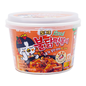 Samyang Samyang Buldak Rose Topokki, 183g Samyang Samyang Buldak Rose Topokki, 183g