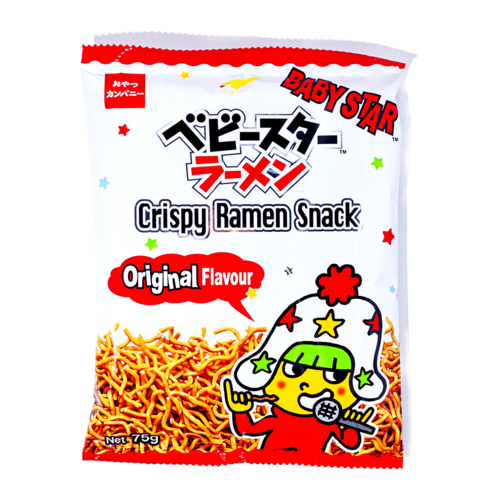 Baby Star Baby Star Original Crispy Ramen Snack, 75g