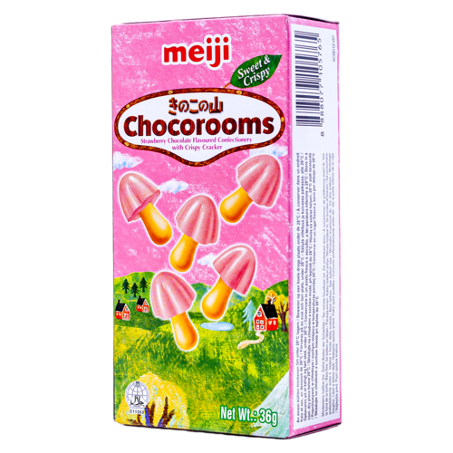 Meiji Meiji Strawberry Chocolate Creams, 36g
