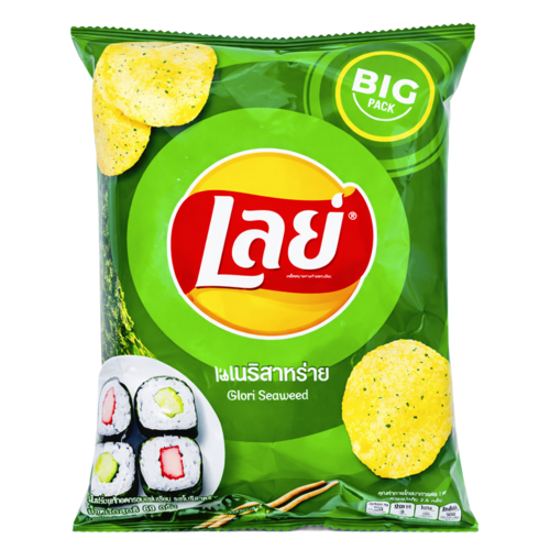 Lay's Lay's Thailand Nori Seaweed Potato Chips, 69g