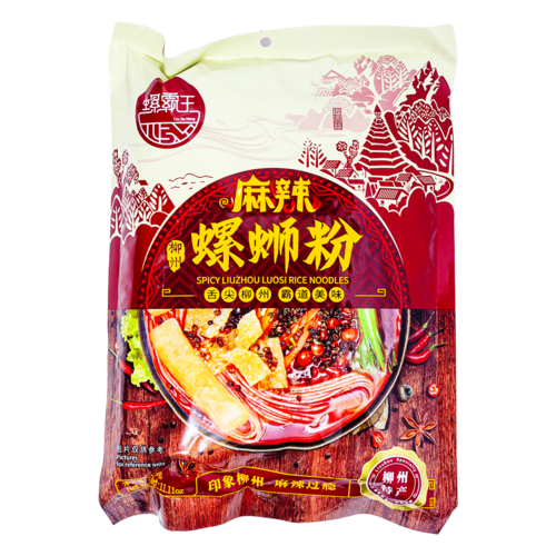 Luobawang Spicy Liuzhou Luosi Rice Noodles, 315g